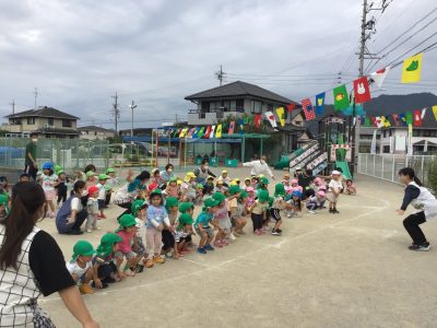 みんなで運動会ごっこ | 日野保育園