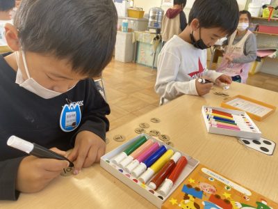 お店屋さんごっこ(以上児・ぺんぎん組) | 日野保育園