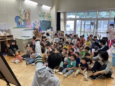 5/16(金)大切な命を守る　ぞうさんクラブ　交通安全教室 | 長森北保育園