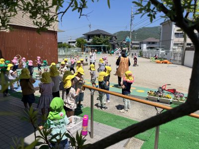 しゃぼん玉をしたよ〜🫧 | 日野保育園