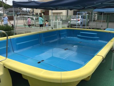 プール掃除をしました🏖 | 日野保育園