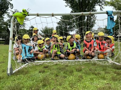 7月　きりん組サッカー教室　キックオフ！ | 長森北保育園