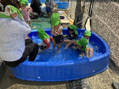 ゆく夏を遊びつくす | 長森北保育園
