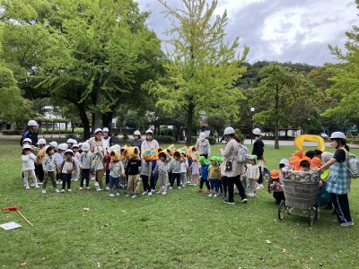 10月避難訓練、備えあれば憂いなし | 長森北保育園