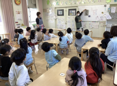 書き初めをしました🖌（きりん） | 日野保育園