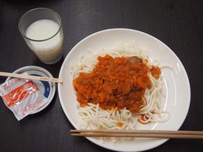 【ふなぶせ南】おやつクラブで給食メニューを作りました。 | 支援センターふなぶせ南