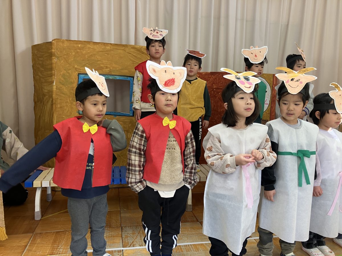 生活発表会、ととのいました | 長森北保育園