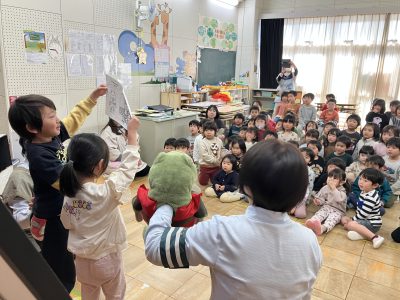 本年度２回目の交通安全教室、ぞうさんクラブです。 | 長森北保育園