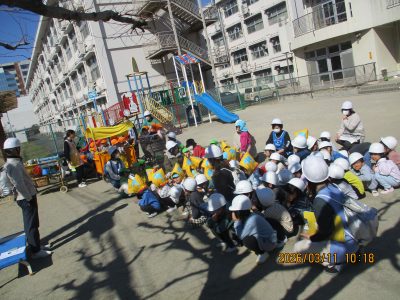 今年度１２回目の避難訓練　３/１１ | 長森北保育園