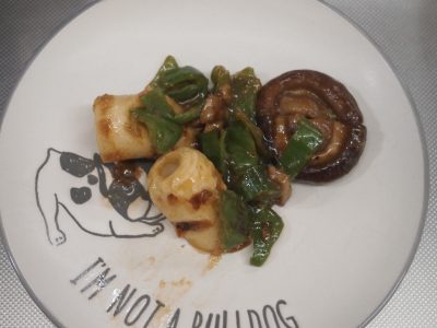 【ふなぶせ南】生活楽ちんクラブで「しいたけのオイスター炒め」を作りました。 | 支援センターふなぶせ南