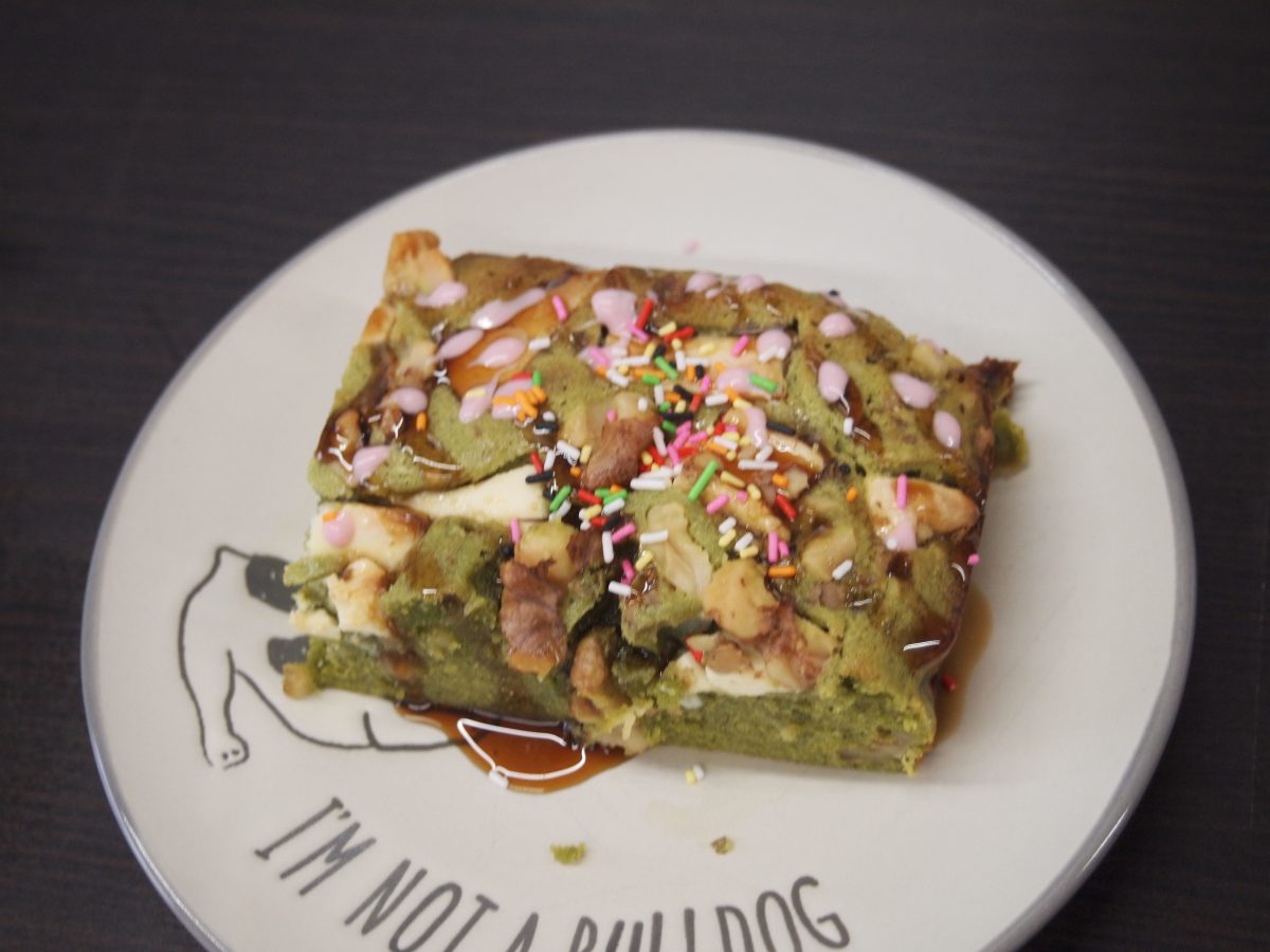 【ふなぶせ南】おやつクラブで濃厚抹茶ブラウニーを作りました。 | 支援センターふなぶせ南