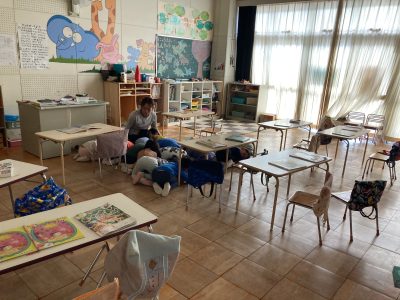 新年度第一回目の「不審者対応訓練」 | 長森北保育園