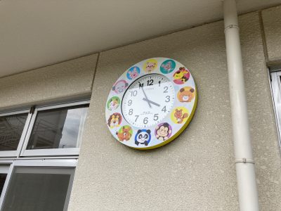 保育園に新たなシンボルが・・・ | 長森北保育園