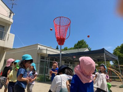 ミニレク、大いに盛り上がる! | 長森北保育園