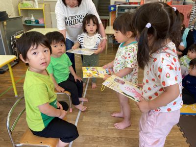 5月誕生会　おめでとう! | 長森北保育園