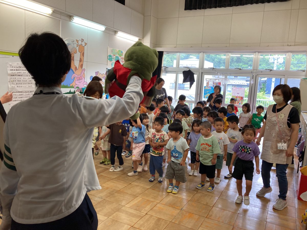 交通安全教室　自分の命は自分で守る | 長森北保育園