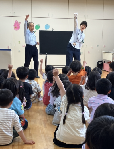 たんぽぽ班の交通安全教室🐘 | 日野保育園