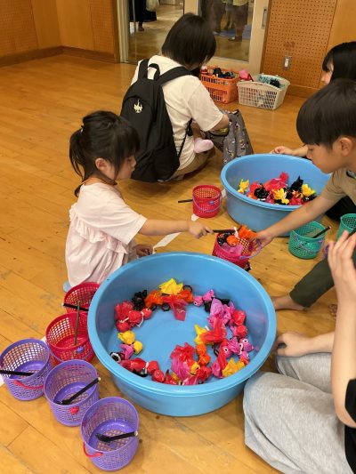児童館　夏まつりにおじゃましました | 長森北保育園