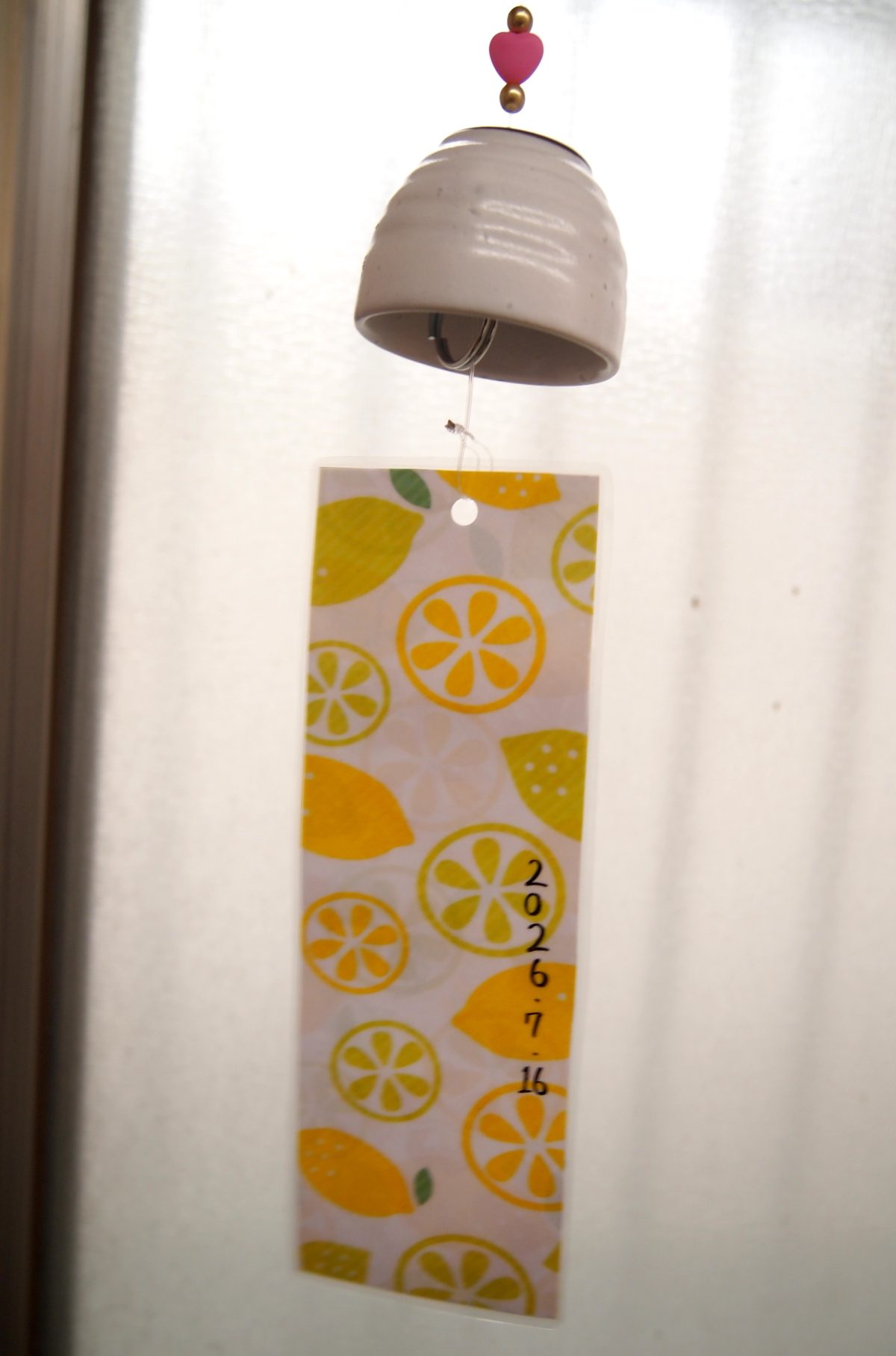 【ふなぶせ南】創作クラブで陶器を使った風鈴を作りました。 | 支援センターふなぶせ南