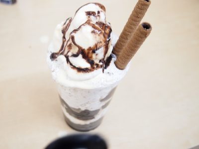 【ふなぶせ南】おやつクラブでクッキークリームパフェを作りました | 支援センターふなぶせ南