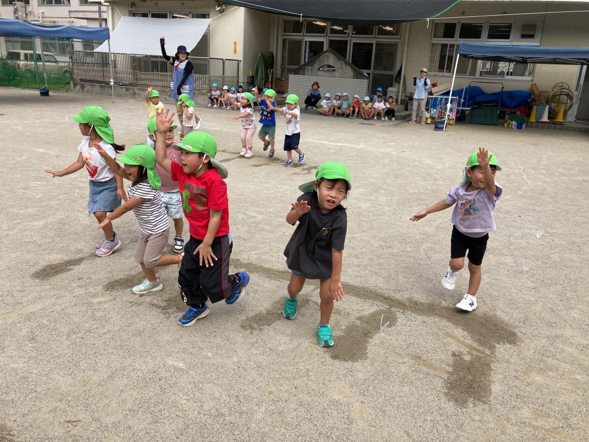 オータムフェスティバル　運動遊び、楽しいよ！　 | 長森北保育園