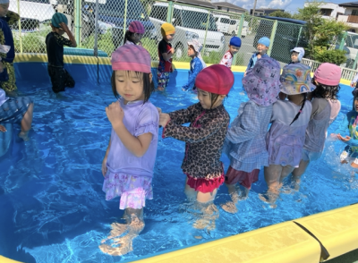 プール遊び楽しかったね⛱（こじか） | 日野保育園